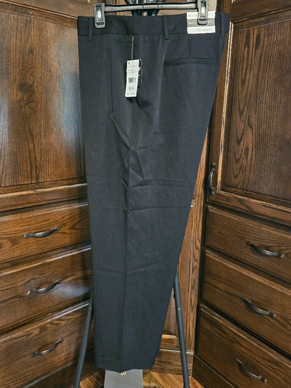 NWT Rafaella Women’s 18W Black High Rise Straight Leg Dress Pants